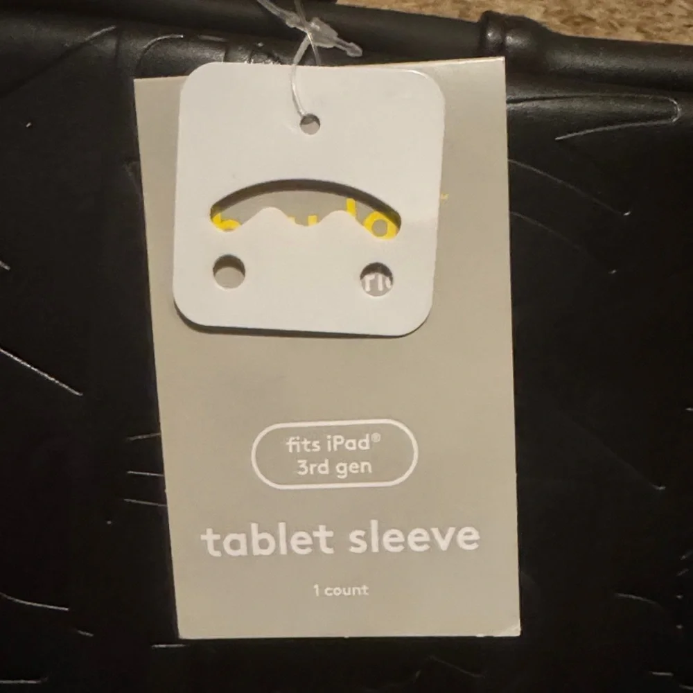heyday Black Tablet Sleeve